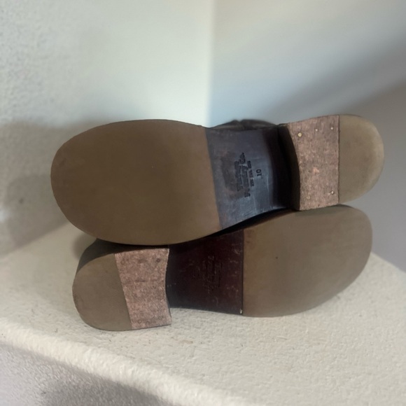 Vintage Foundry Co. Women's 10 Philippa mid-calf leather boots chocolate brown - Picture 12 of 16